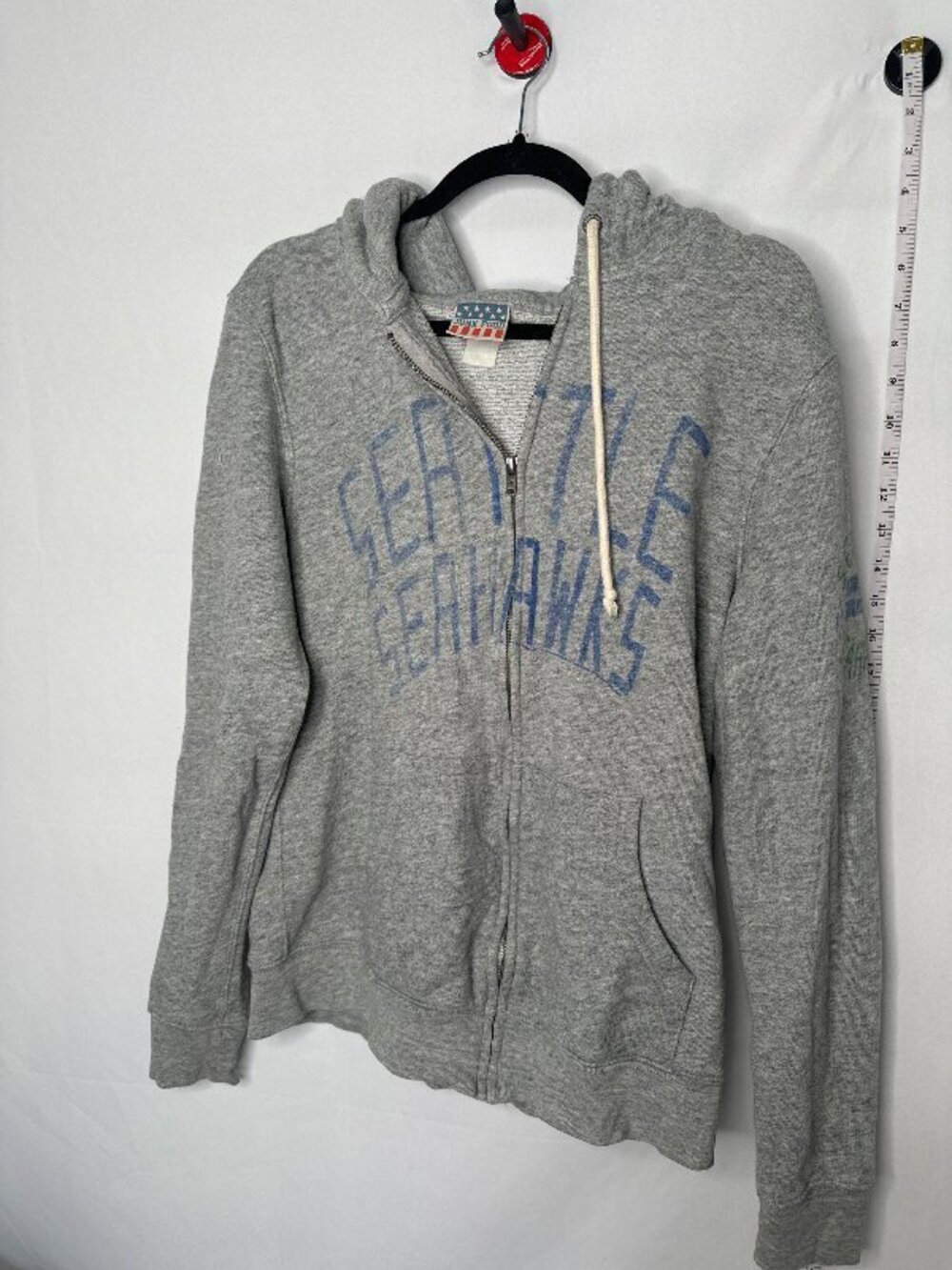 Junk Food Seattle Seahawks Full Zip Hoodie M Seahawks NFL Gameday Football